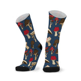Red Fox Bamboo Socks