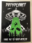 Prtyplanet Sticker