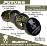 HeadChef Future Grinder 60mm 4 part