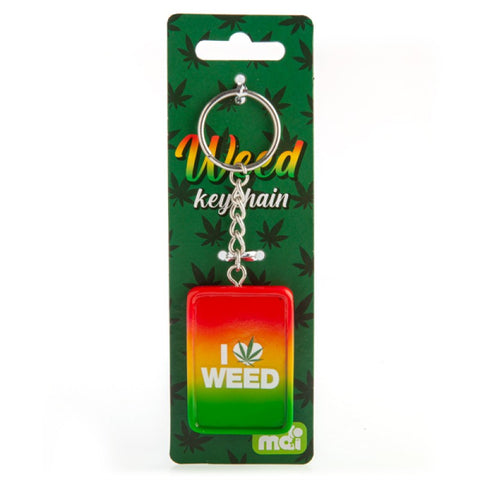 Keyring - I Love Weed