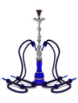 Glass 4 Hose Party Hookah