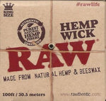 Raw Hemp Wick Ball 100ft