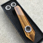 Crystal Pipe - Tigers Eye